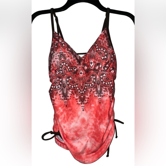 🧡 NWOT! Prana Tie Dye Tankini Top - Picture 2 of 6